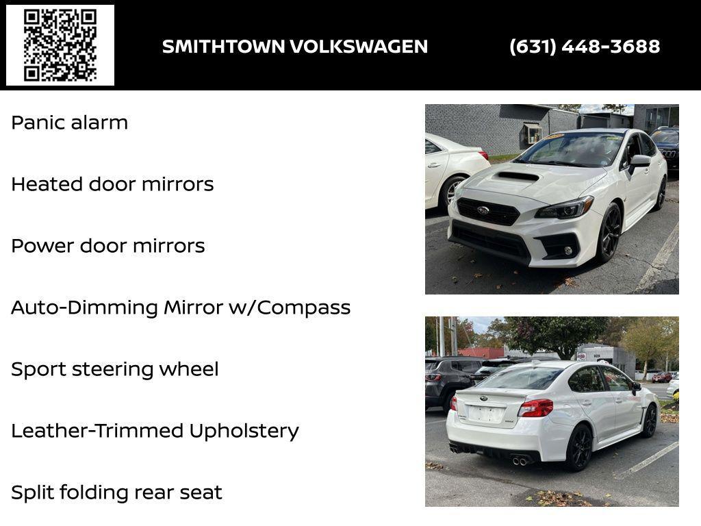 used 2020 Subaru WRX car, priced at $21,303
