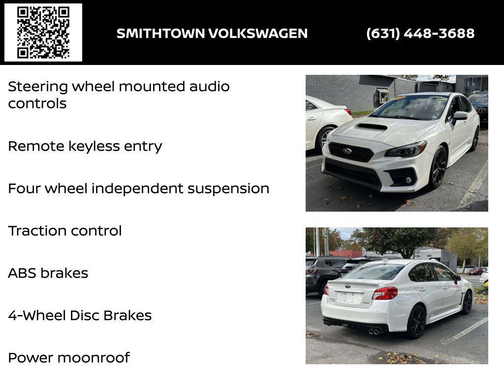 used 2020 Subaru WRX car, priced at $21,303