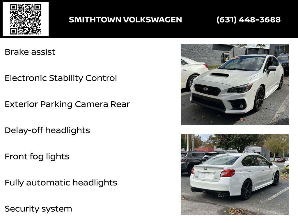 used 2020 Subaru WRX car, priced at $21,303
