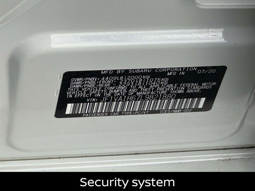 used 2020 Subaru WRX car, priced at $21,303