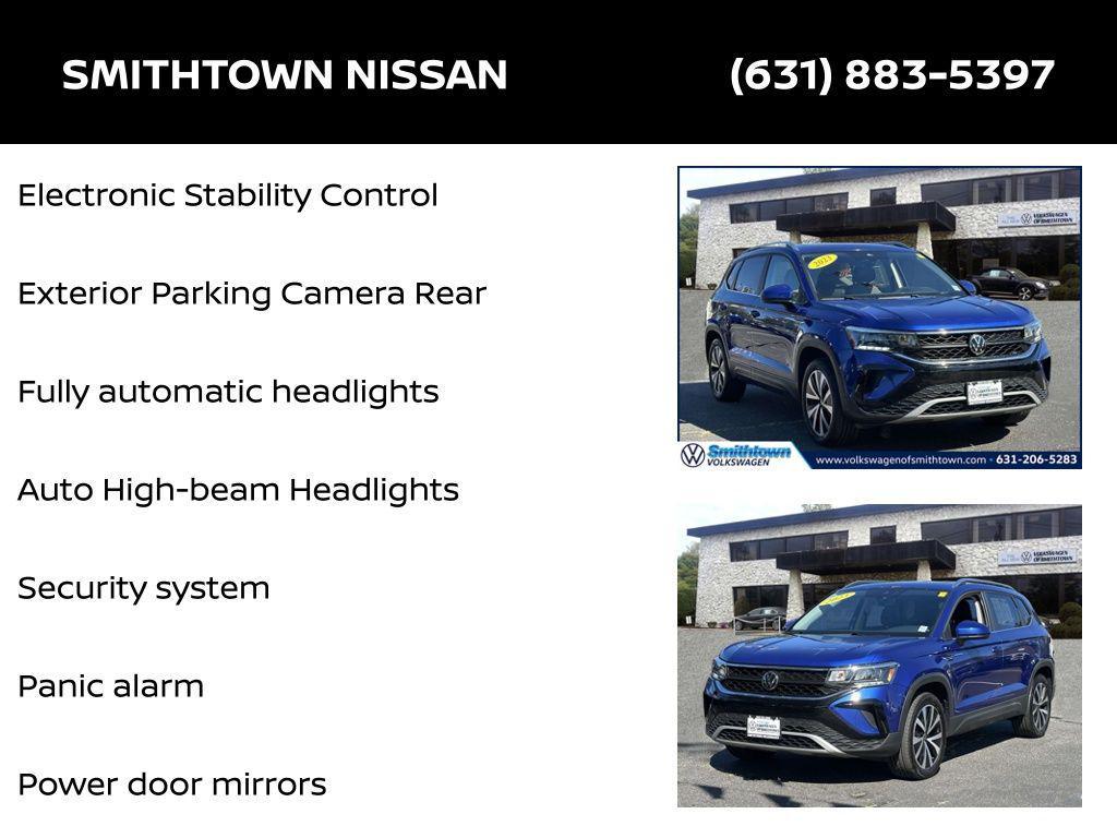 used 2023 Volkswagen Taos car, priced at $20,822