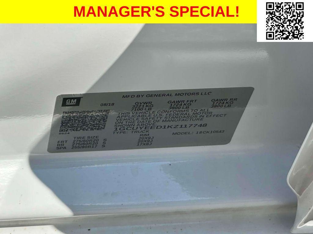 used 2019 Chevrolet Silverado 1500 car, priced at $20,700