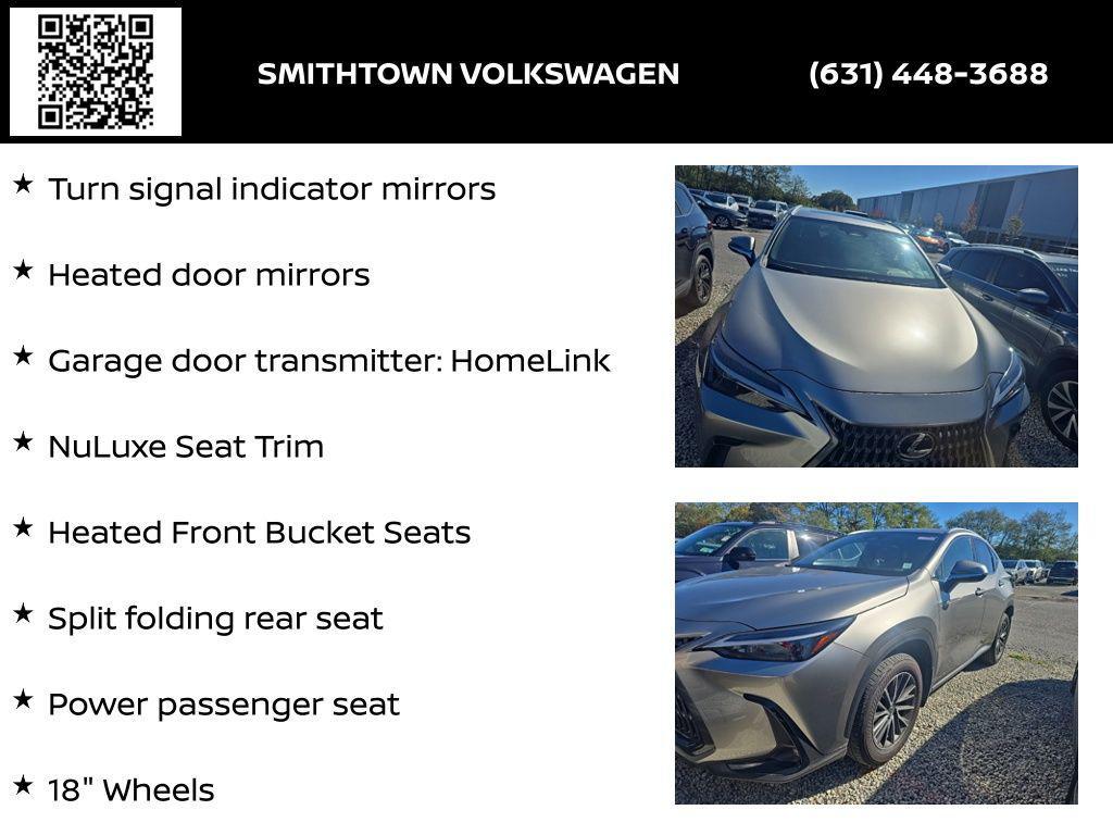 used 2024 Lexus NX 350 car, priced at $36,000