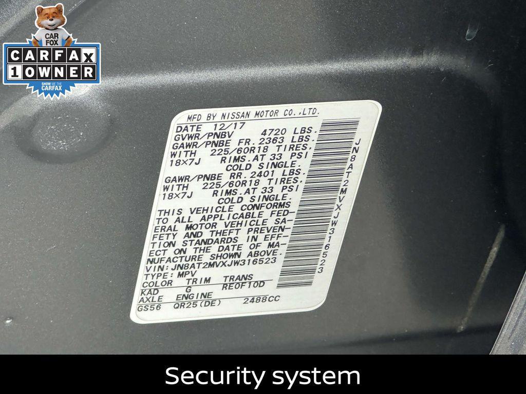 used 2018 Nissan Rogue car, priced at $10,893