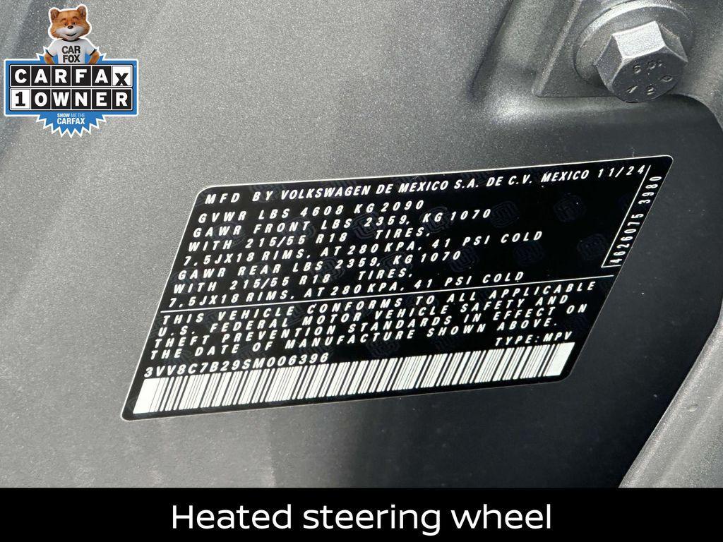 used 2025 Volkswagen Taos car, priced at $21,593