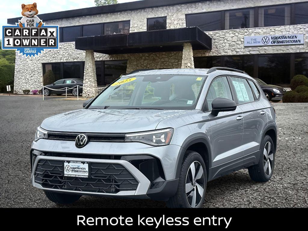 used 2025 Volkswagen Taos car, priced at $21,593