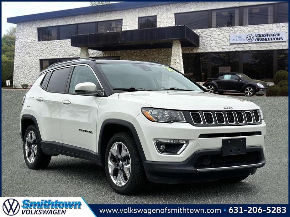 used 2021 Jeep Compass car, priced at $18,655