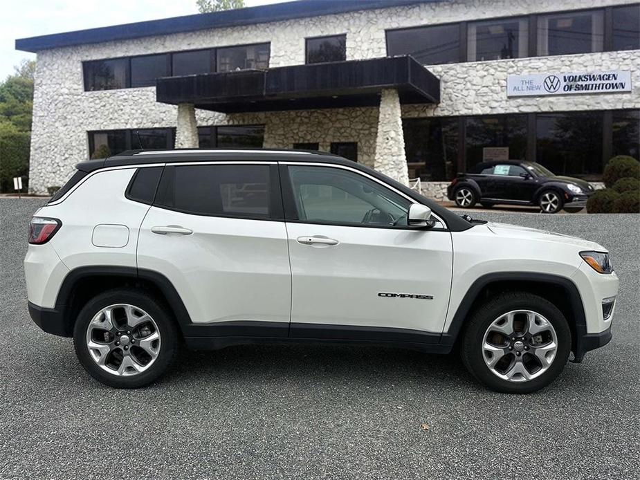 used 2021 Jeep Compass car, priced at $18,444