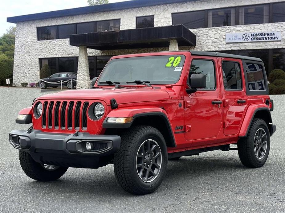 used 2021 Jeep Wrangler Unlimited car, priced at $29,495