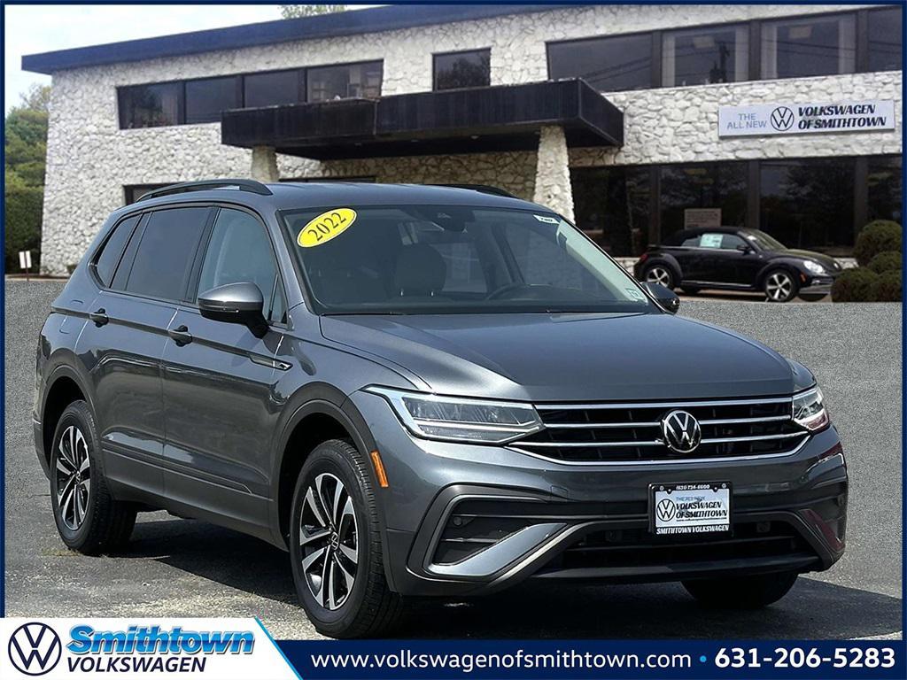 used 2022 Volkswagen Tiguan car, priced at $19,495