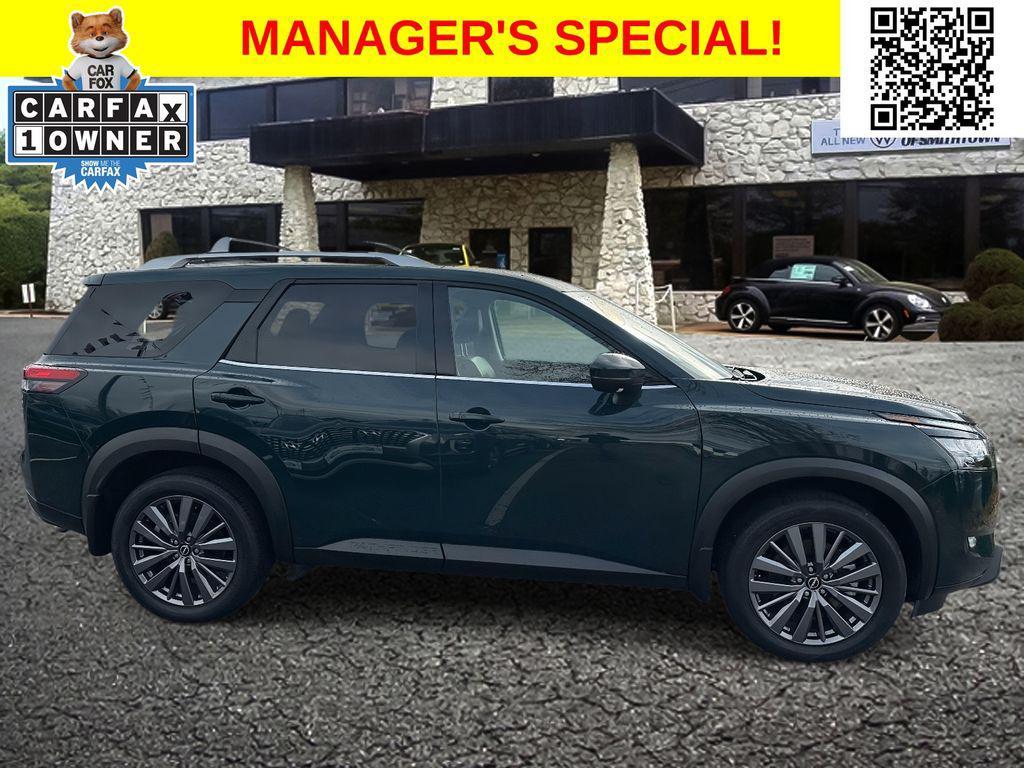 used 2025 Nissan Pathfinder car, priced at $34,000