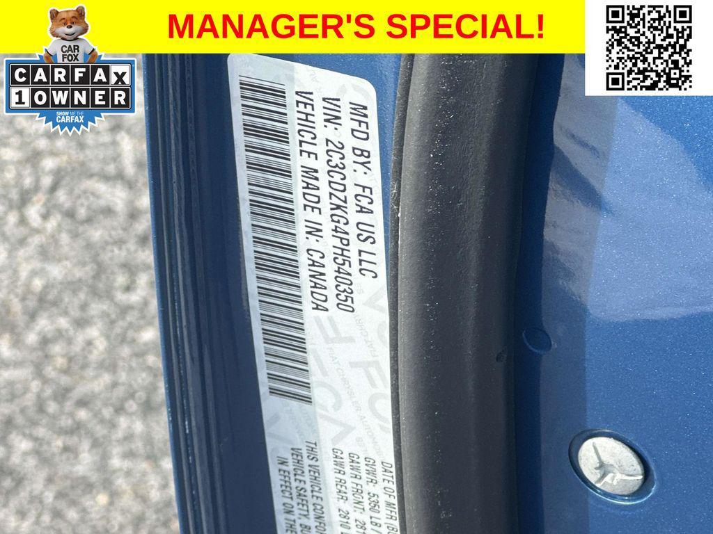 used 2023 Dodge Challenger car, priced at $23,400