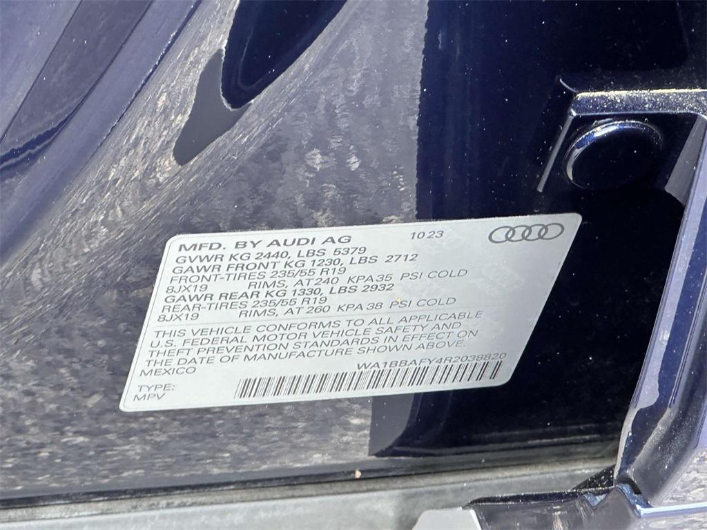 used 2024 Audi Q5 car, priced at $36,995