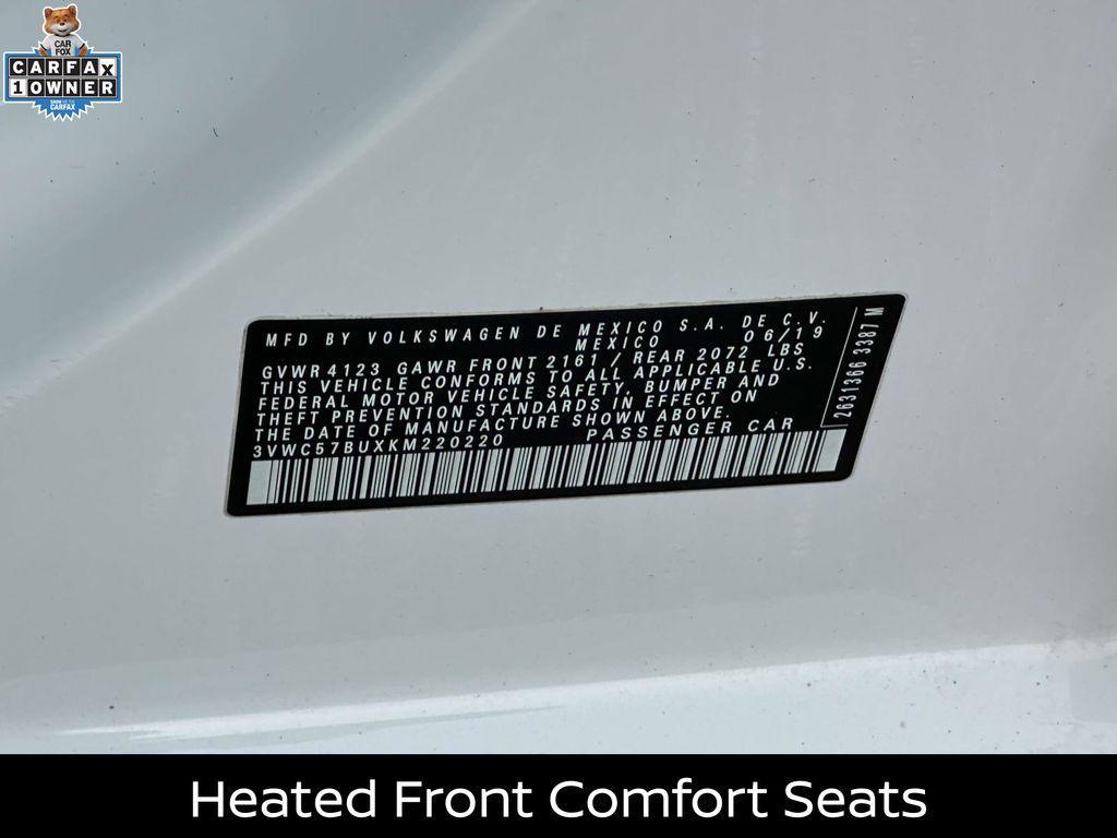 used 2019 Volkswagen Jetta car, priced at $14,800