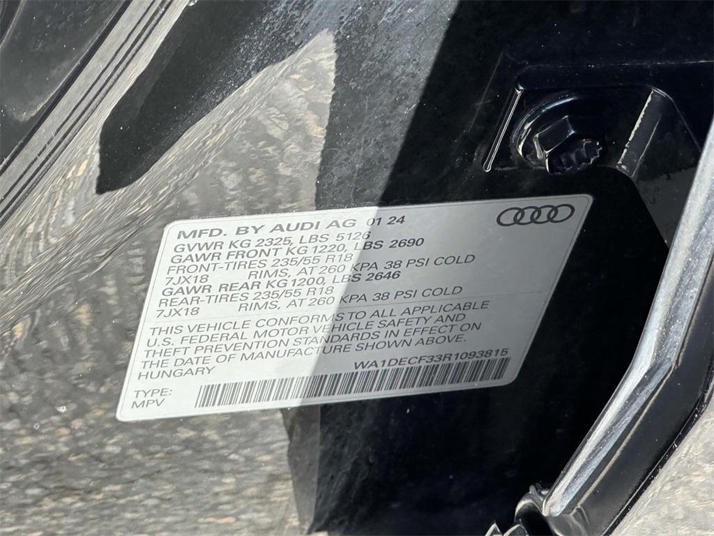 used 2024 Audi Q3 car, priced at $27,295