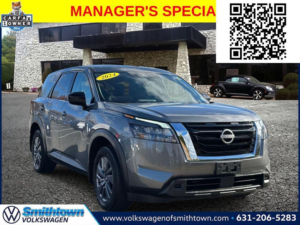 used 2024 Nissan Pathfinder car, priced at $24,600