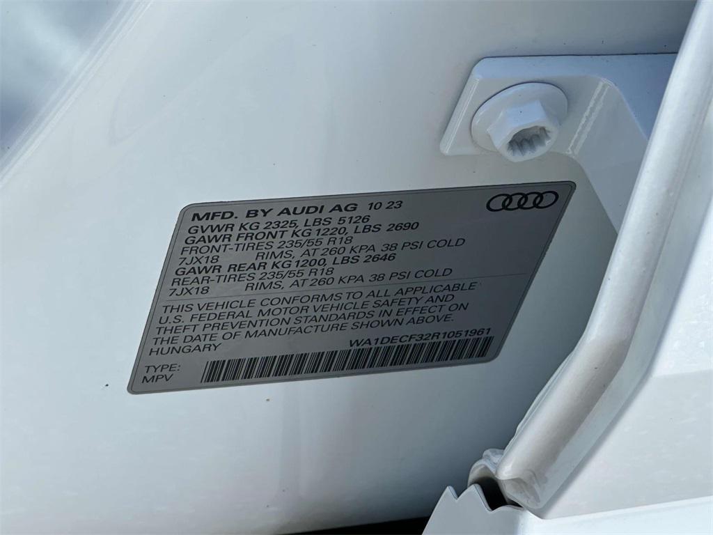 used 2024 Audi Q3 car, priced at $27,995