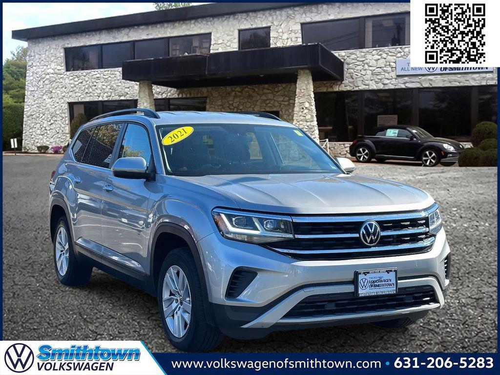 used 2021 Volkswagen Atlas car, priced at $16,243