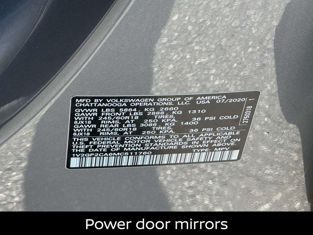 used 2021 Volkswagen Atlas car, priced at $16,243