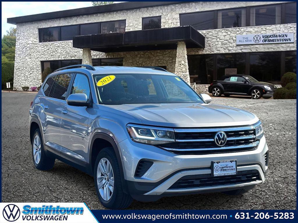 used 2021 Volkswagen Atlas car, priced at $17,183