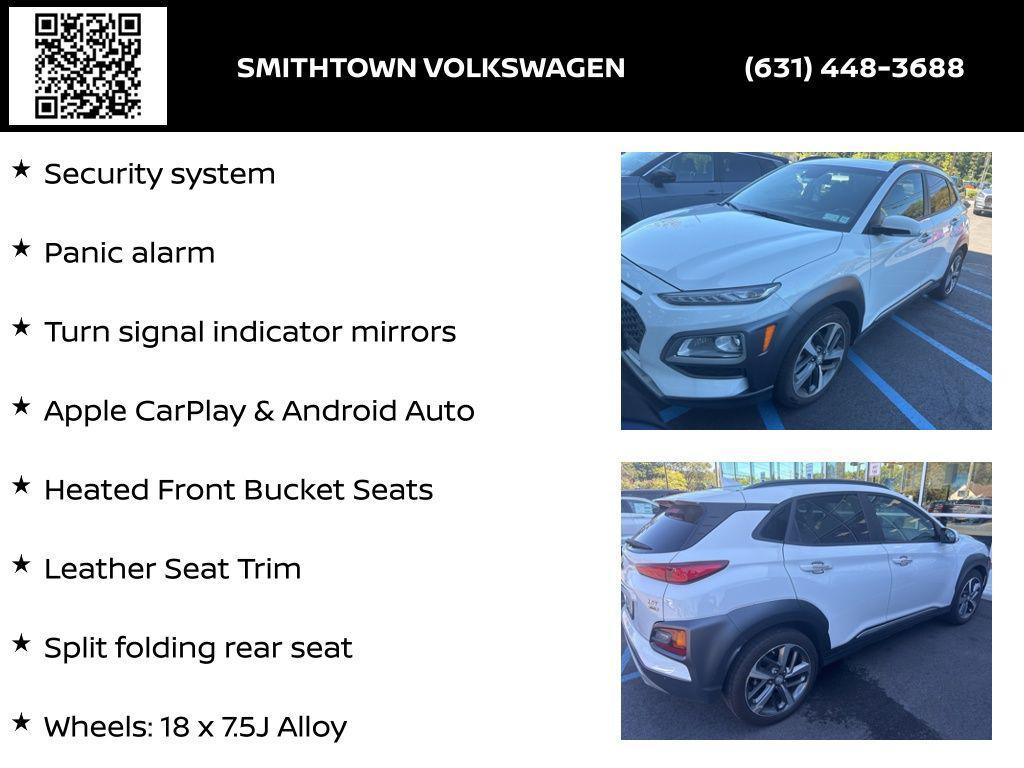 used 2021 Hyundai Kona car, priced at $17,625