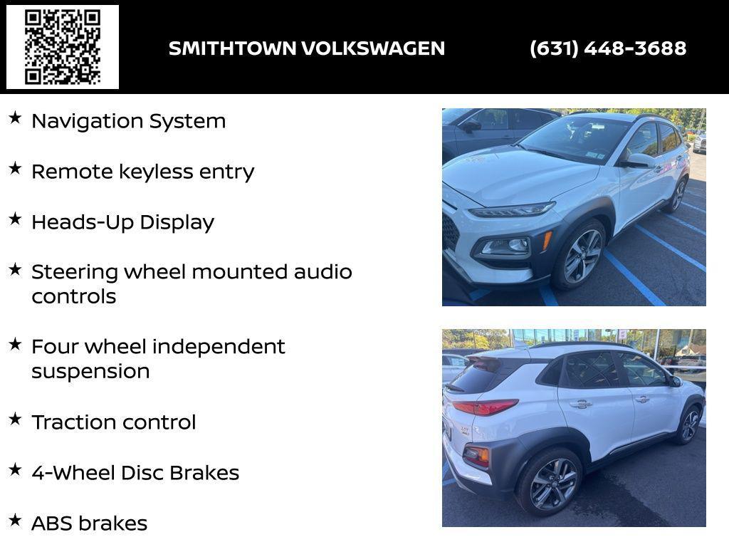 used 2021 Hyundai Kona car, priced at $17,625