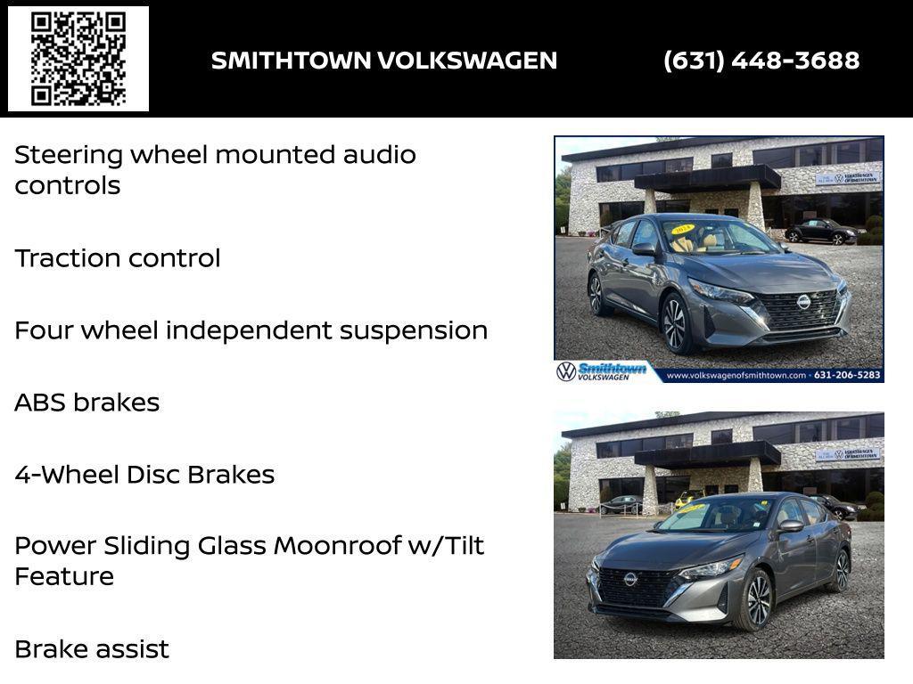 used 2024 Nissan Sentra car, priced at $17,502