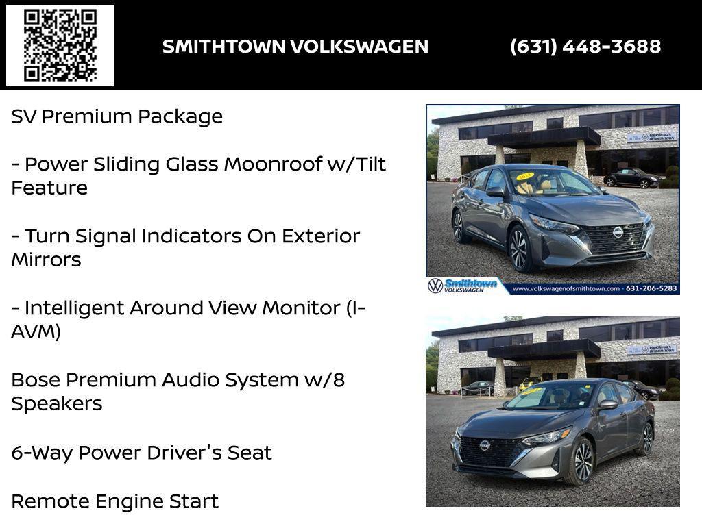 used 2024 Nissan Sentra car, priced at $17,502