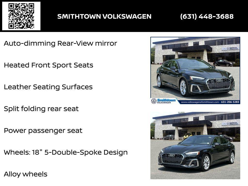 used 2024 Audi A5 Sportback car, priced at $26,171