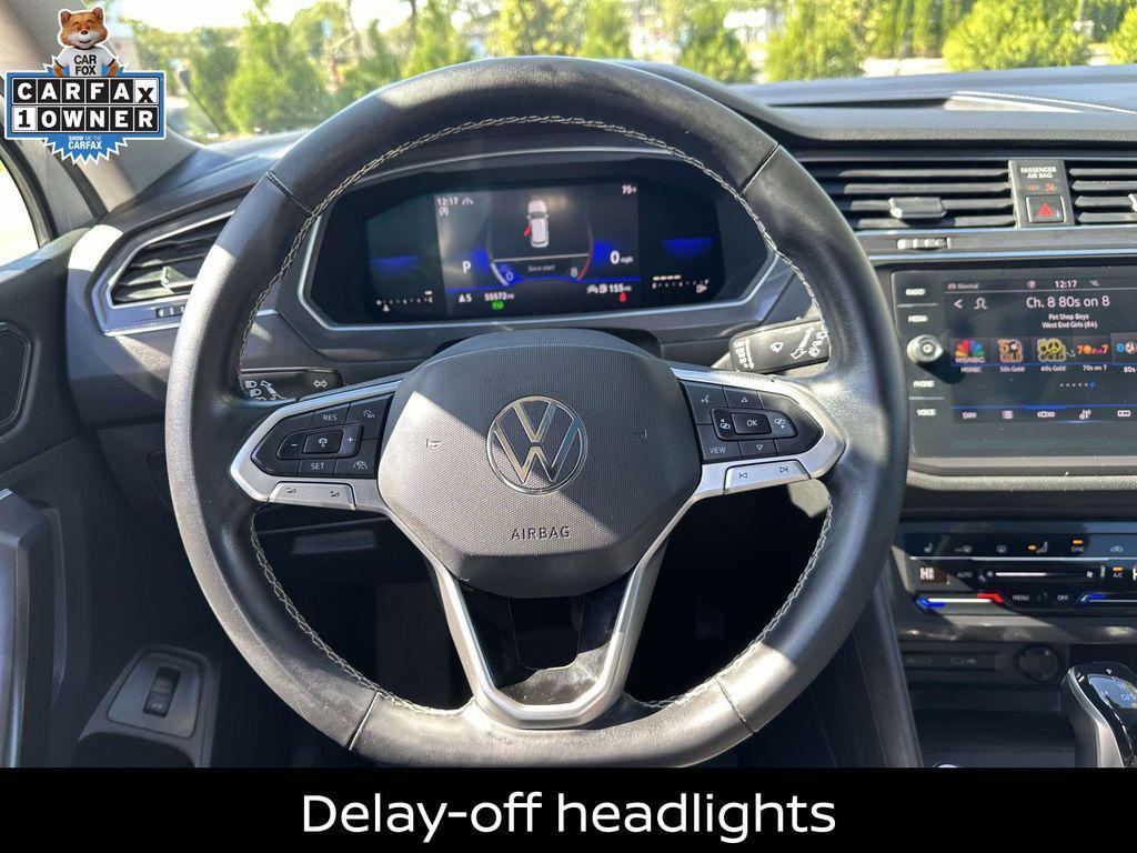 used 2022 Volkswagen Tiguan car, priced at $18,504
