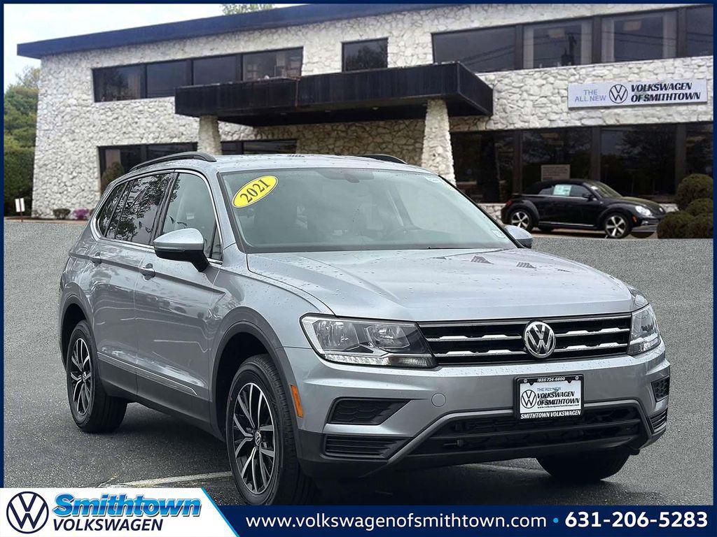 used 2021 Volkswagen Tiguan car, priced at $17,834