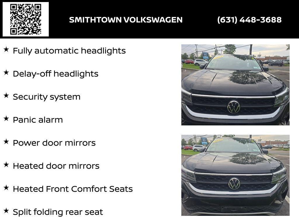 used 2022 Volkswagen Taos car, priced at $17,562