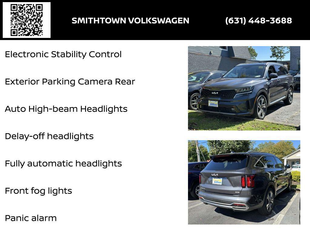 used 2023 Kia Sorento Hybrid car, priced at $24,450