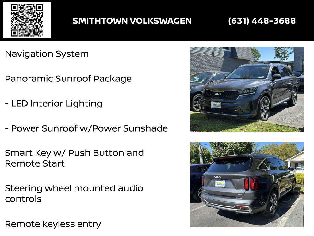 used 2023 Kia Sorento Hybrid car, priced at $24,450