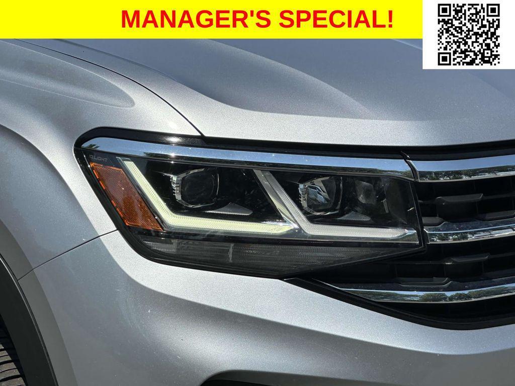 used 2021 Volkswagen Atlas car, priced at $17,000