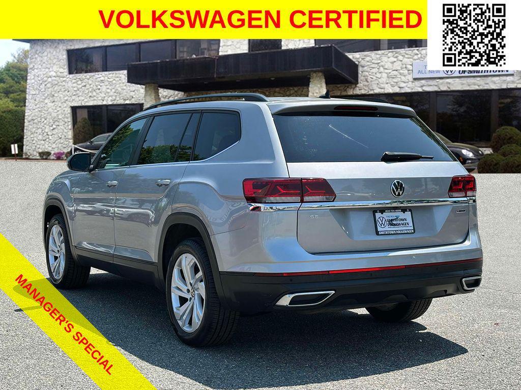 used 2021 Volkswagen Atlas car, priced at $19,400