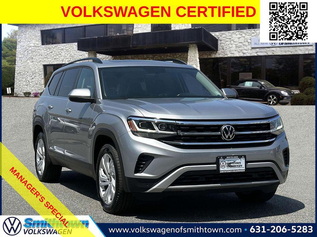 used 2021 Volkswagen Atlas car, priced at $19,400