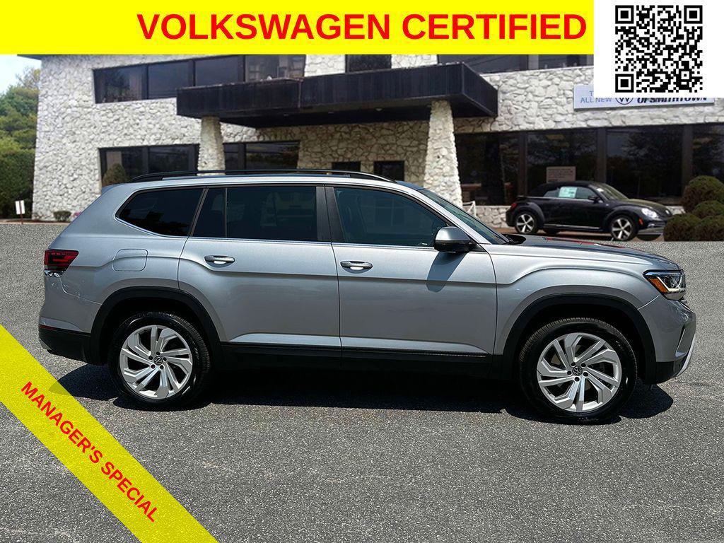 used 2021 Volkswagen Atlas car, priced at $19,400