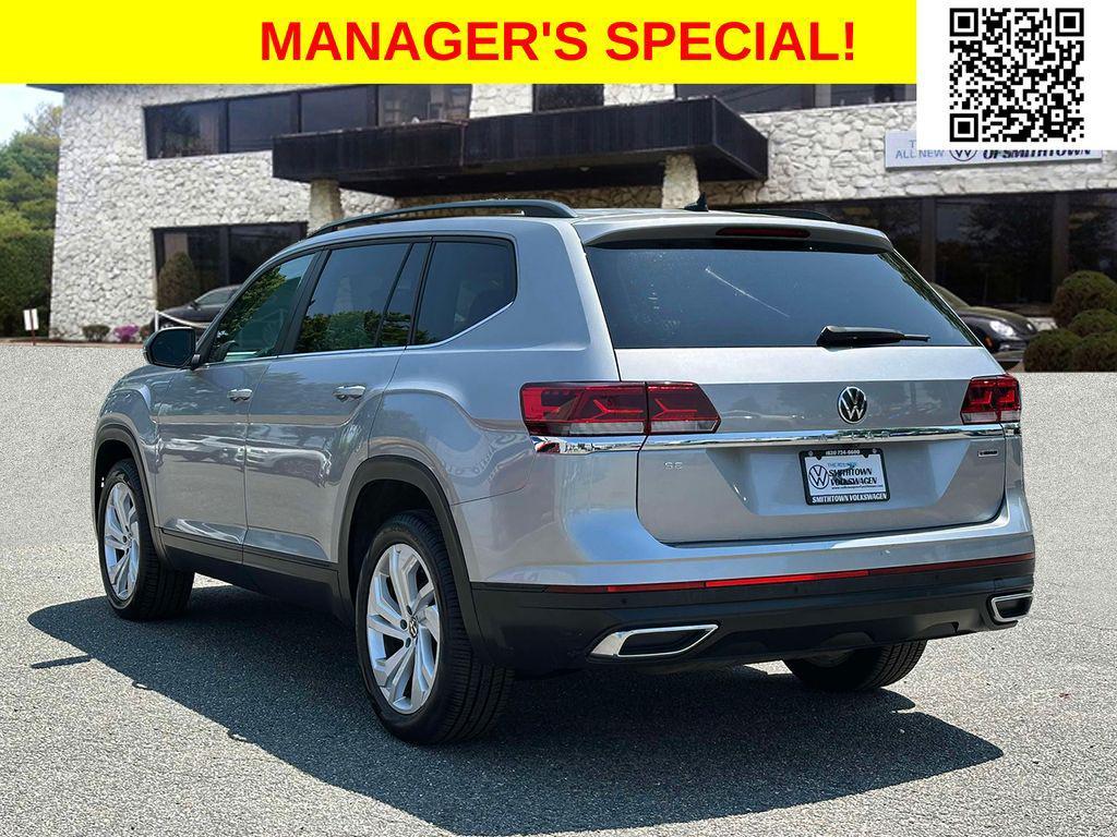 used 2021 Volkswagen Atlas car, priced at $17,000