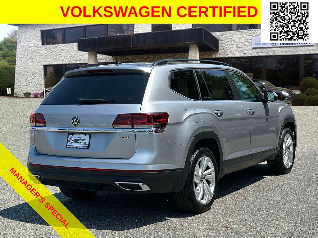used 2021 Volkswagen Atlas car, priced at $19,400