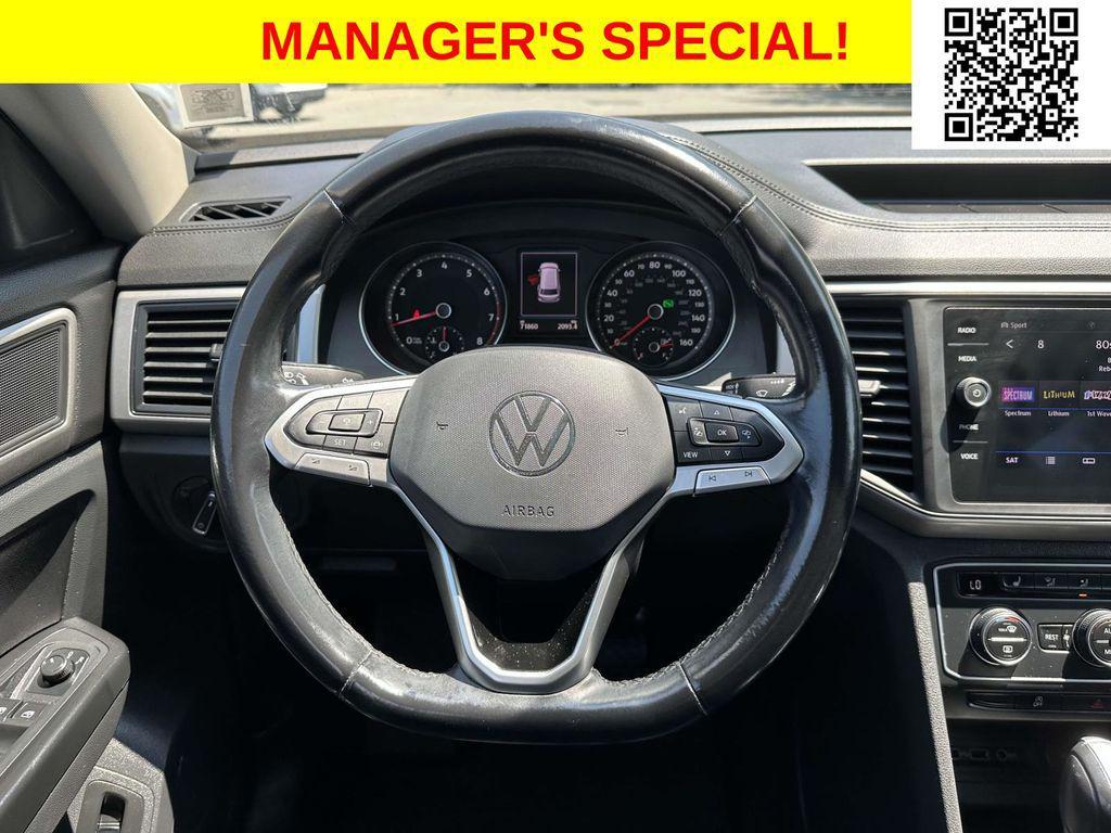used 2021 Volkswagen Atlas car, priced at $17,000