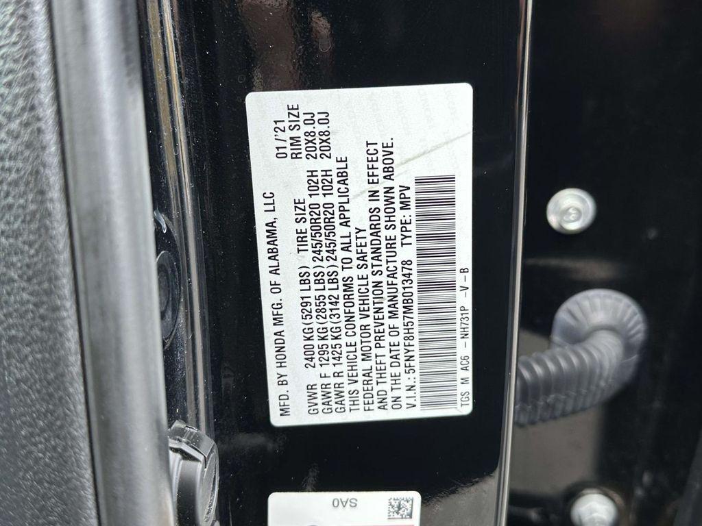 used 2021 Honda Passport car, priced at $21,371