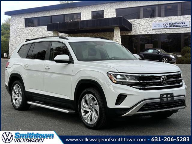 used 2021 Volkswagen Atlas car, priced at $22,500