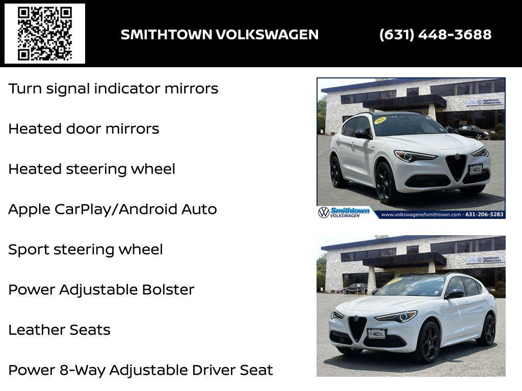 used 2022 Alfa Romeo Stelvio car, priced at $21,852