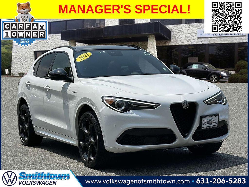 used 2022 Alfa Romeo Stelvio car, priced at $21,852