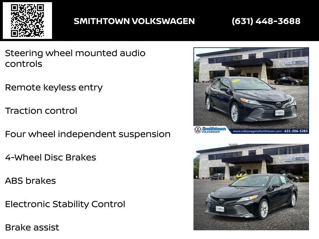 used 2020 Toyota Camry car, priced at $17,400