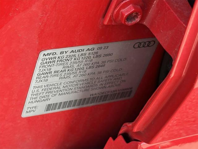 used 2024 Audi Q3 car, priced at $26,495