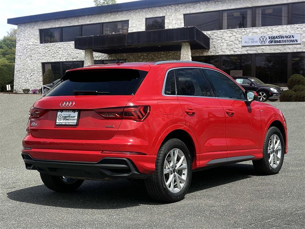 used 2024 Audi Q3 car, priced at $24,495
