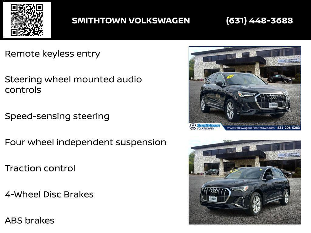 used 2024 Audi Q3 car, priced at $27,270