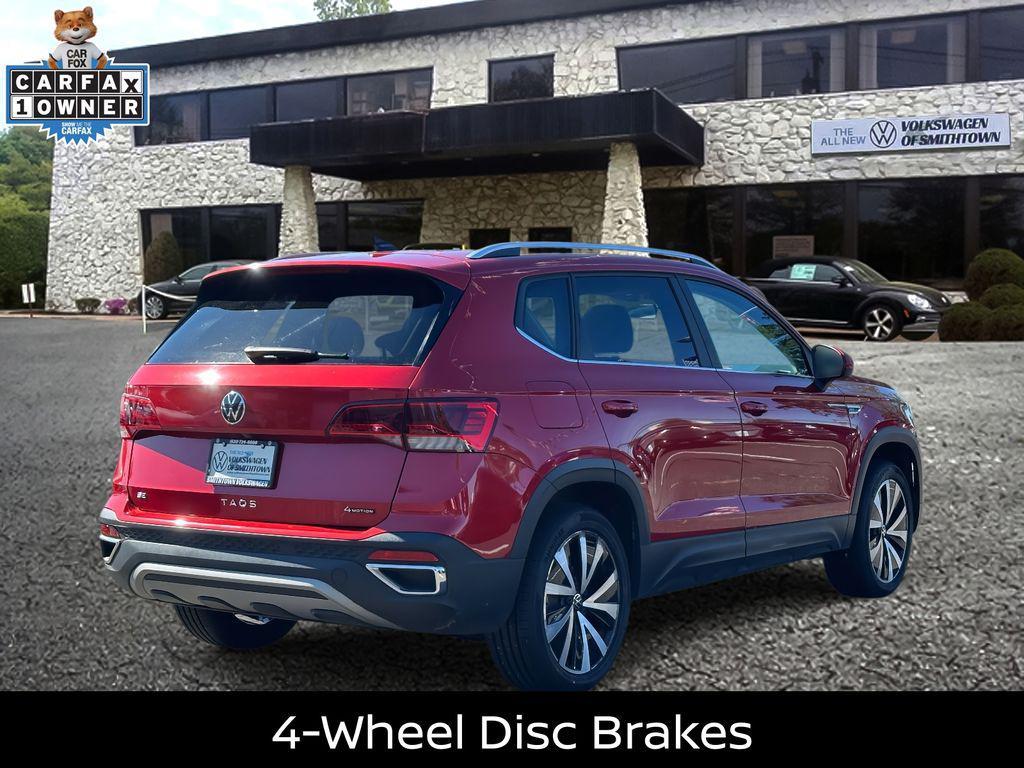 used 2022 Volkswagen Taos car, priced at $18,000